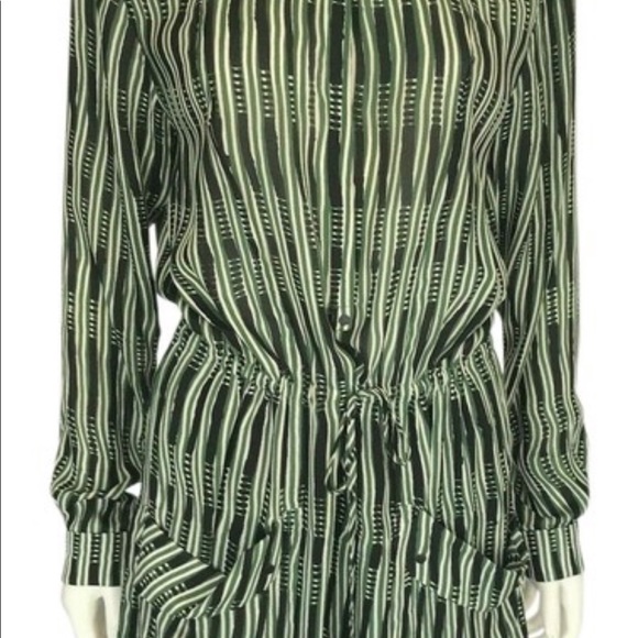 A.L.C. Silk Simona Printed Tunic Dress size S/P - Picture 4 of 4